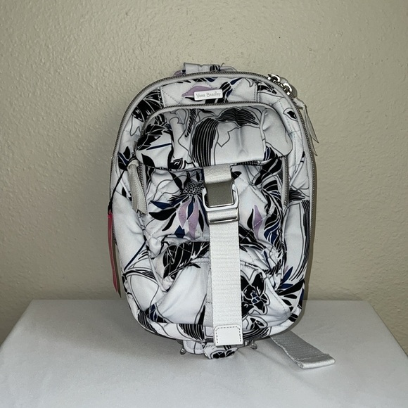 Vera Bradley Utility Sling Backpack-Twilight Garden - ❤️ NEW - Picture 11 of 12